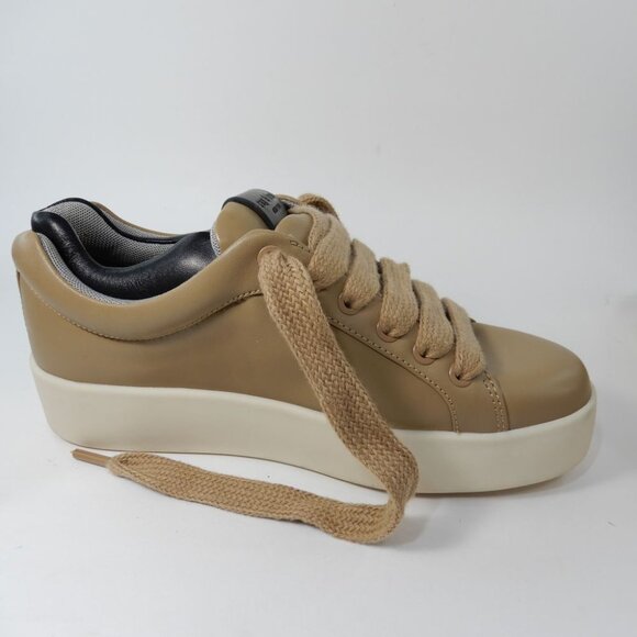 Rag & Bone Retro Pro Platform Sneakers Camel Leather Ortholite NEW $325 - Picture 11 of 16